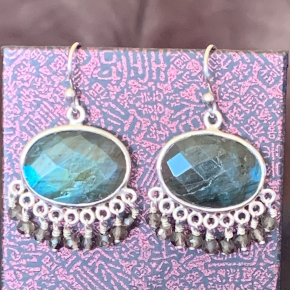 Labradorite Dangle Earrings